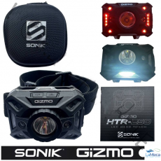 SONIK GIZMO HTR-250 LINTERNA FRONTAL RECARGABLE
