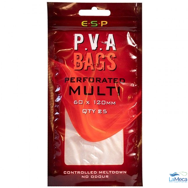 Bolsas de PVA perforada ESP 60x120 mm