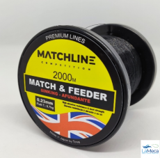 MATCH & FEEDER 2000M 0.23MM 8.7KG