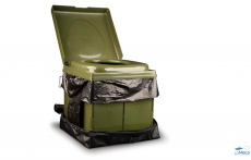 RIDGEMONKEY COZEE - INODORO COMPACTO PARA EXTERIORES, PESCA CAMPING