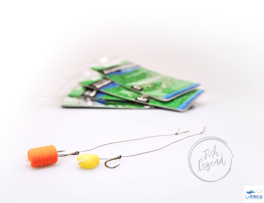 ZFISH Method Feeder Rig Quick Stop Braid 5 pcs
