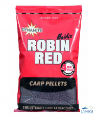 PELLETS DYNAMITE BAITS PARA CARPAS, COLOR ROBIN RED, 4 mm, 900 g