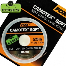 FOX CAMOTEX SOFT COATED CAMO BRAID 25 LB 20 M