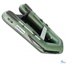 BARCA AWAMARE 230 PRO VERDE CON INFLADOR Y BOLSO TRANSPORTE
