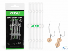 ZFISH SILICONE BOILIE STOPS 16-30mm
