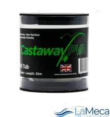 CASTAWAY PVA REFILL TUB 25mm 25m