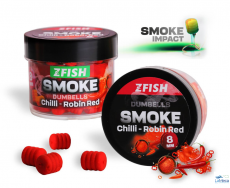 ZFISH SMOKE POP-UP DUMBELLS 8 mm CHILLI ROBIN RED ZFISH SMOKE POP-UP DUMBELLS 8 mm CHILLI ROBIN RED