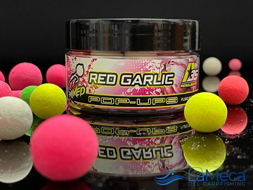 POP UP & DUMBELL RED GARLIC PERALBAITS