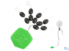 Cuentas ovaladas de tungsteno ZFISH