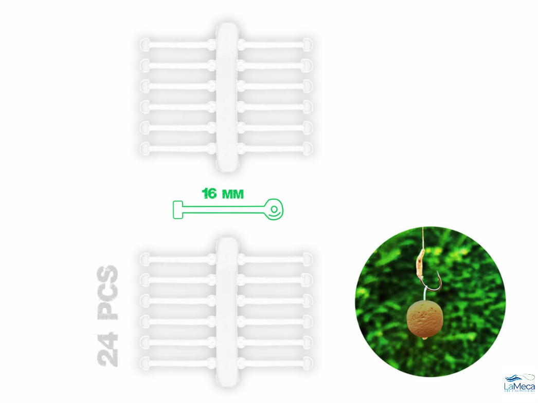 Boilies de silicona ZFISH de 16 m