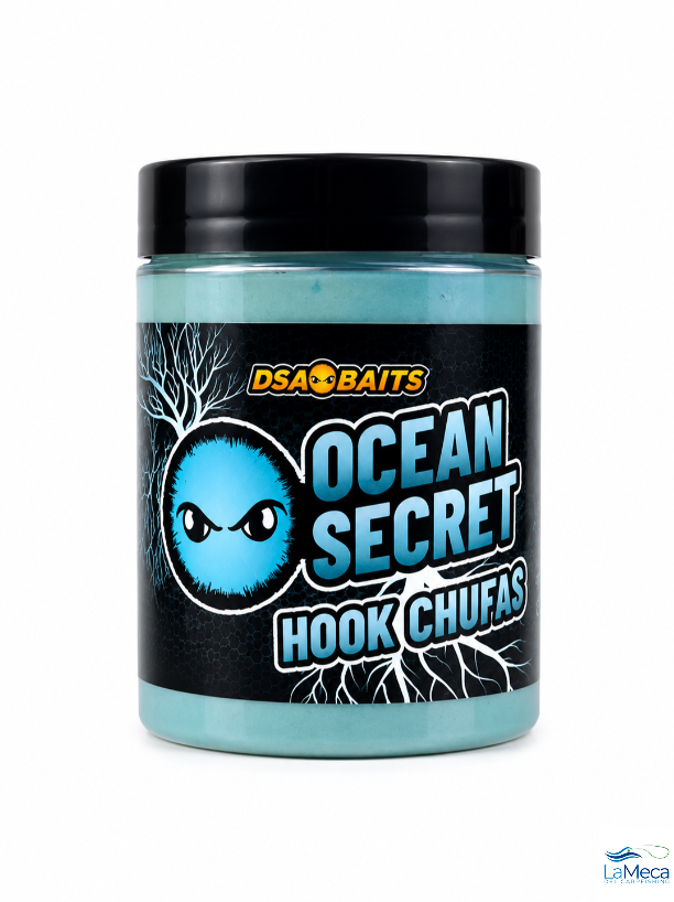 DSA BAITS HOOK CHUFA- OCEAN SECRET 150GR SABOR ( KRILL & CALAMAR )