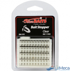 STARBAITS BAIT STOPPERS CAPS CLEAR 352UNDS