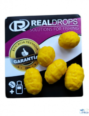Real drop chufas artificiales amarillas xl 5unds