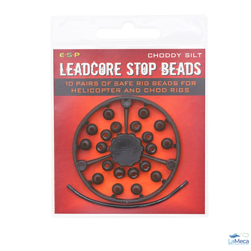 ESP Leadcore Stop Beads Choddy Silt