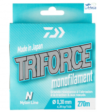 TRIFORCE MONOFILAMENT COLOR GRIS 270M 0,25MM 4,77KG /11LB