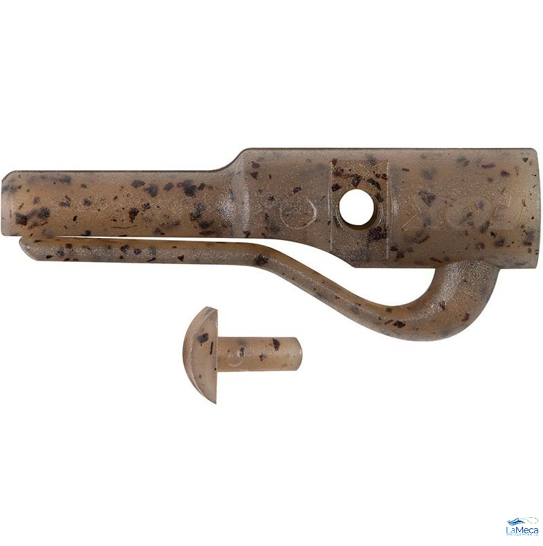 Clip Plomb Fox Edges Camo Slik Lead Clip + Pegs