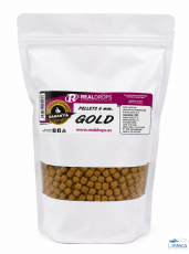 REAL DROPS PELLETS 6MM GOLD 800GR