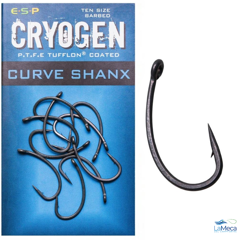 ANZUELOS ESP CRYOGEN CURVE SHANX DISTINTAS MEDIDAS