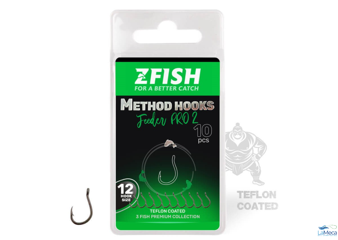 ZFISH Method Feeder Hooks PRO 2
