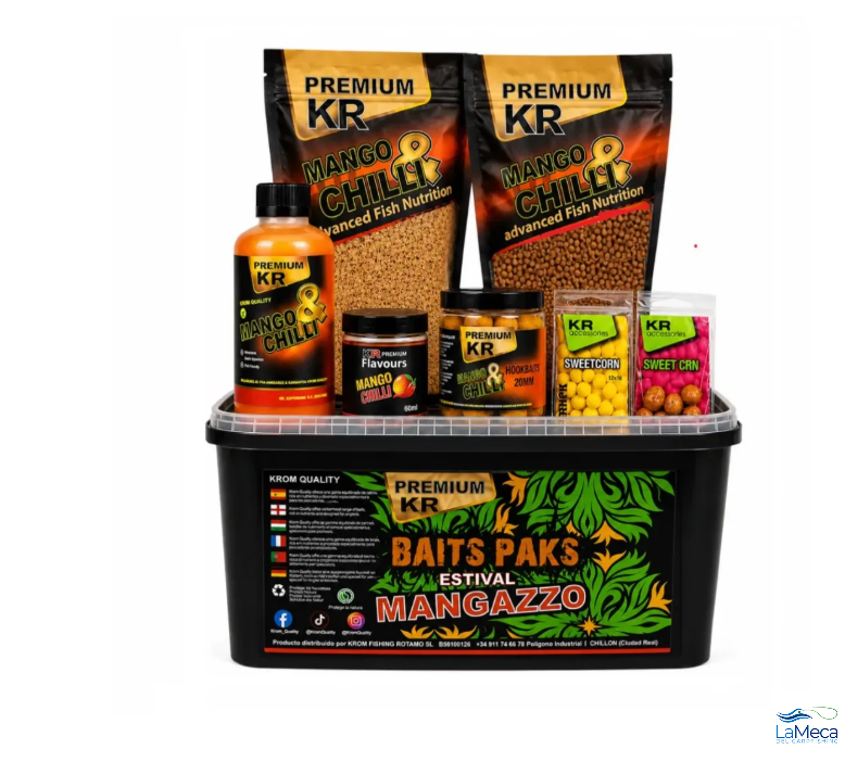 KROM QUALITY BAITS PACK ESTIVAL MANGAZZO