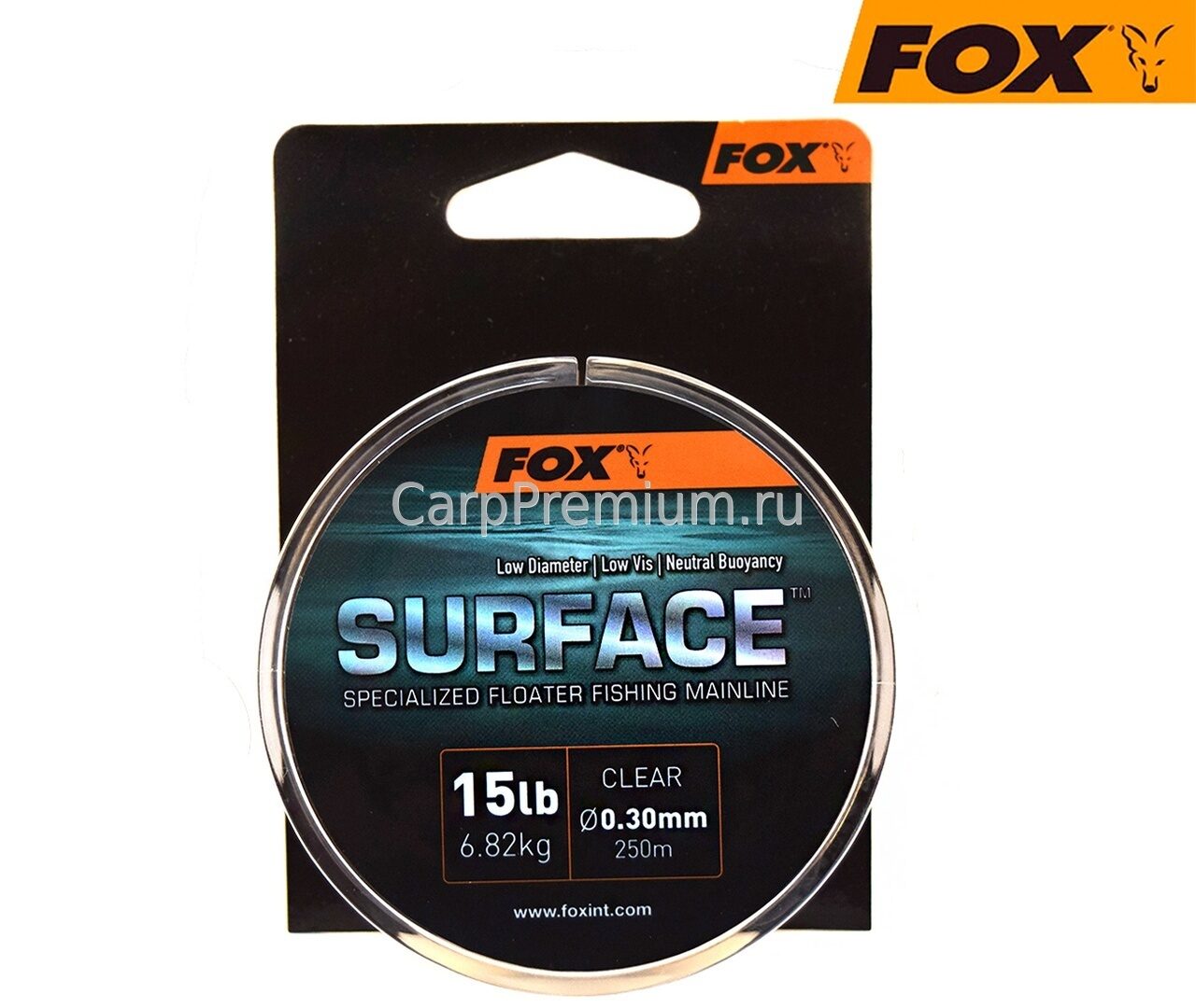 FOX SURFACE FLOATER MAINLINE CLEAR