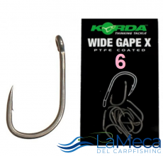 KORDA ANZUELO WIDE GAPE X N 6