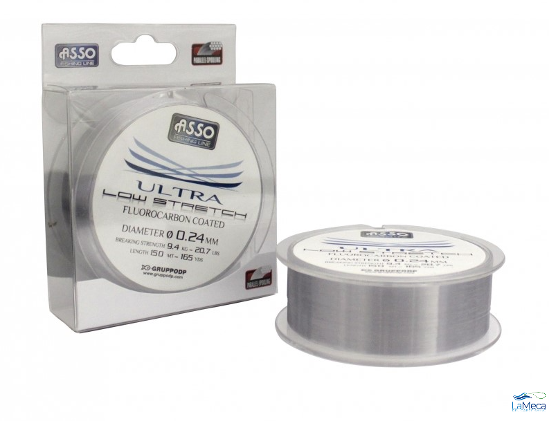 Hilo Asso Ultra Low Stretch 150m - 0,22mm