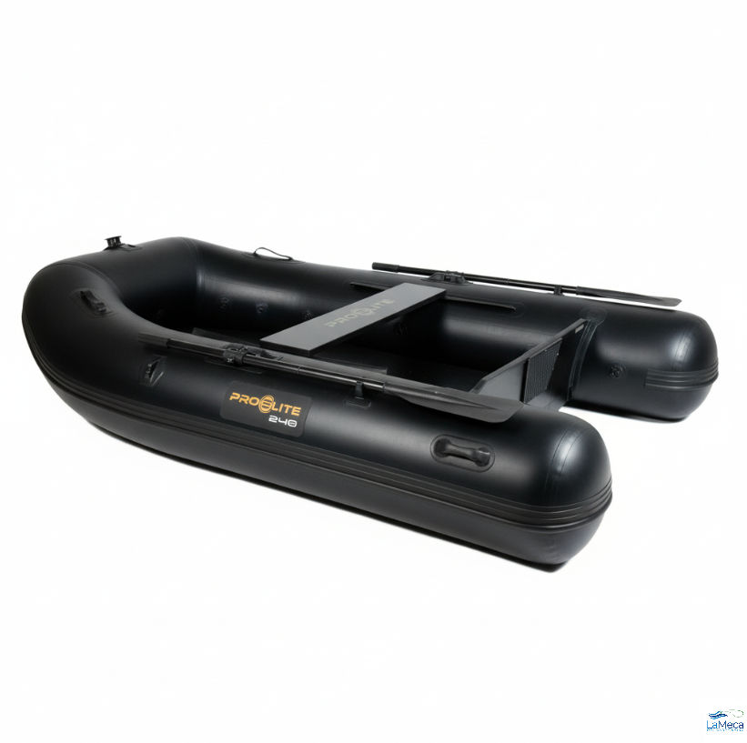 INFLATABLE BOAT PRO ELITE BAITS BLACK (durable fabric 1mm) – 2,40 m