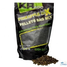 KROM QUALITY KR400 PELLETS BAG MIX PINEAPPLE MAX 3/ 4.5/ 6 MM 800G