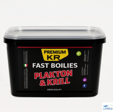 Krom Quality KR Premium Fast Boilies Solubles Plakton & Krill 15mm 3kg