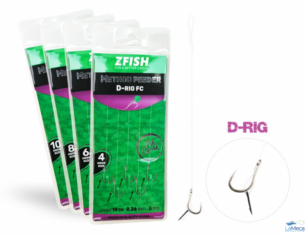 ZFISH Method Feeder D-Rig 5 piezas