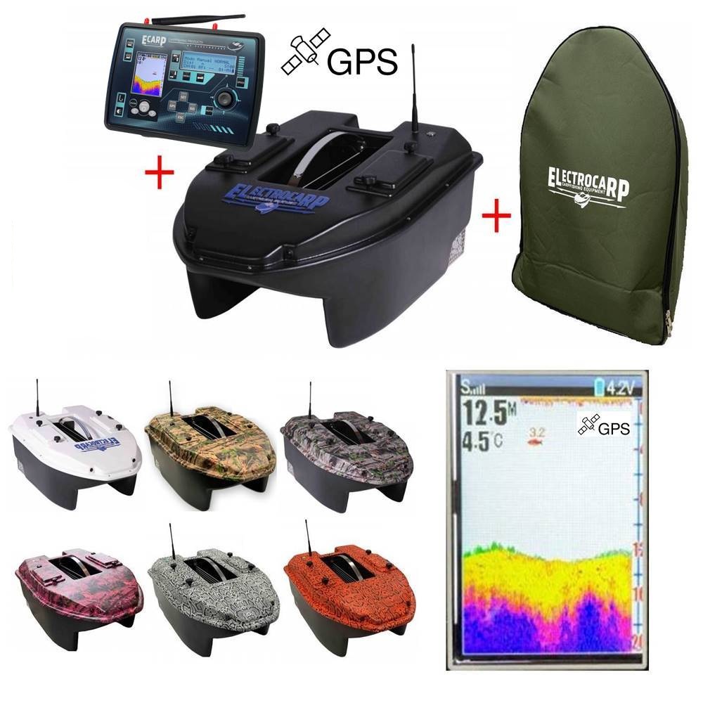 BARCO CEBADOR CARPIO C3 (MODELO 2026) COMPLETO CON SONDA Y GPS (DIFERENTES OPCIONES)