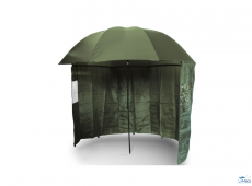 NGT GREEN BROLLY WITH ZIP ON SIDE SHEET 45