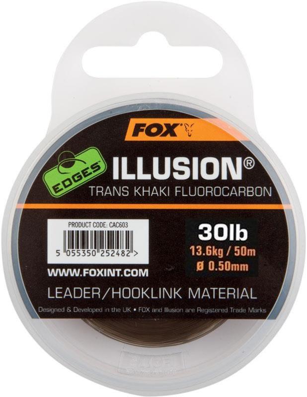 ILLUSION FOX 30 LB TRANS KHAKI 0,50 MM 50 M