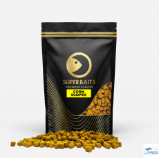 SUPERBAITS PELLET 8MM CORN SCOPEX 800GR