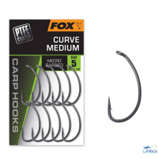 FOX CARP HOOKS CURVE MEDIUM (PTFE Coated) (DIFERENTES MEDIDAS)
