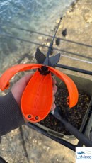 COHETE CEBADOR SPYDER SPOD MEDIUM NARANJA/NEGRO