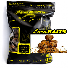 BOILIES CHUFA MANTEQUILLA 20MM 1KG LARA BAITS