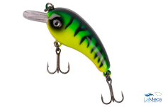 WOBBLER ZEBCO DEMONIC BABY CRANK, 5,5 cm, 3,8 g, FIRETIGER, 1 UNIDAD/PAQUETE