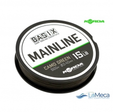HILO KORDA BASIX MAIN LINE CAMO GREEN 0.40mm - 500M
